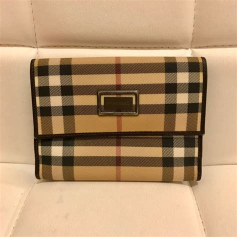 vintage burberry wallet